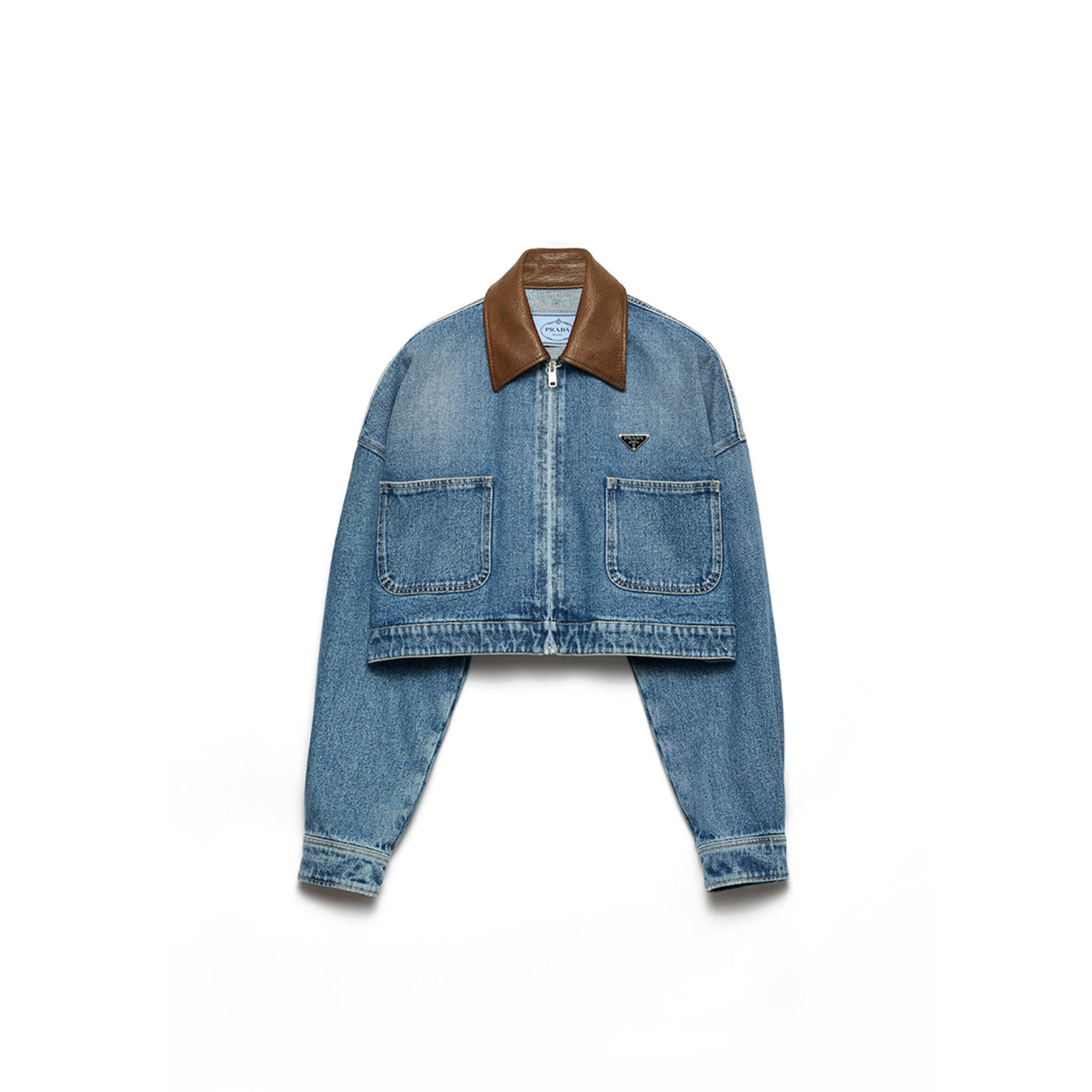 pra*a cropped De*1m jacket gfb327